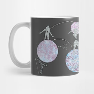 Vintage Leptons in Space! Mug